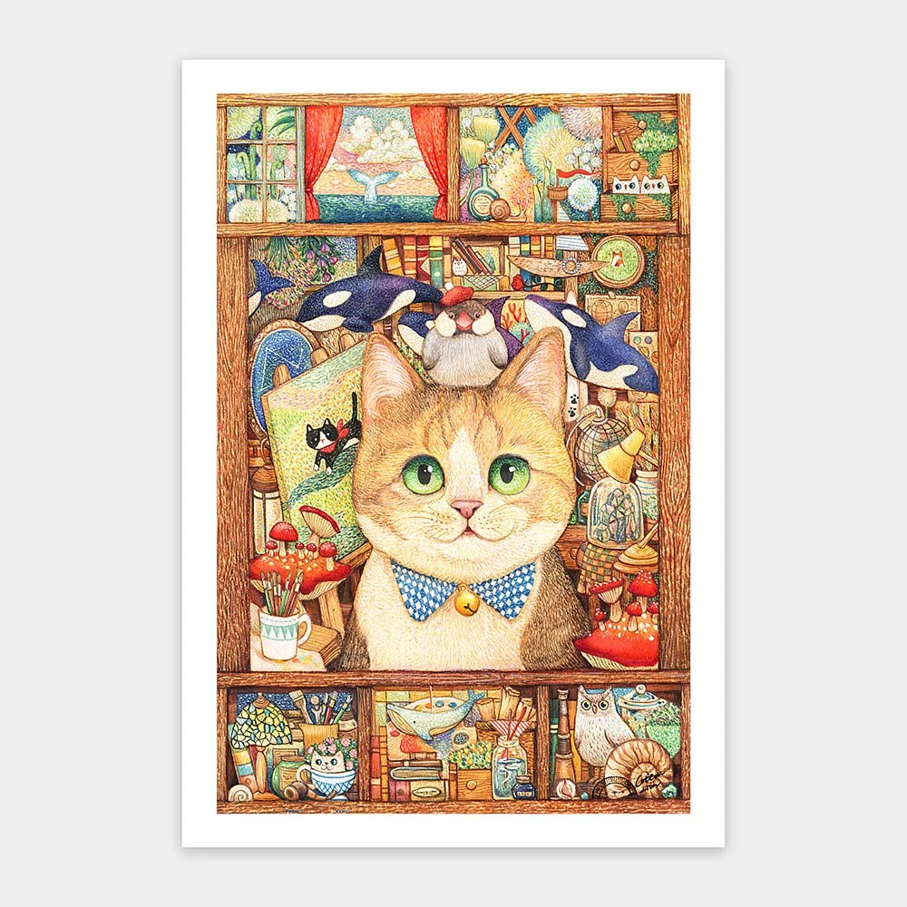 Pintoo - Cat Art Studio by Cotton Lion 600 pcs.