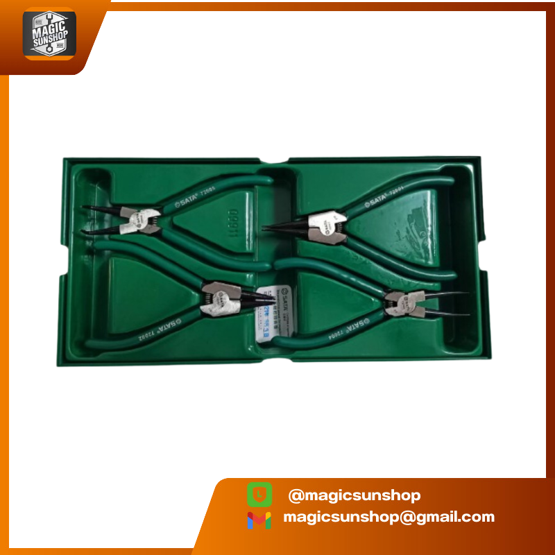 SATA ชุดคีมถ่าง 09911 PliersTool Set (4 PCS) 09911