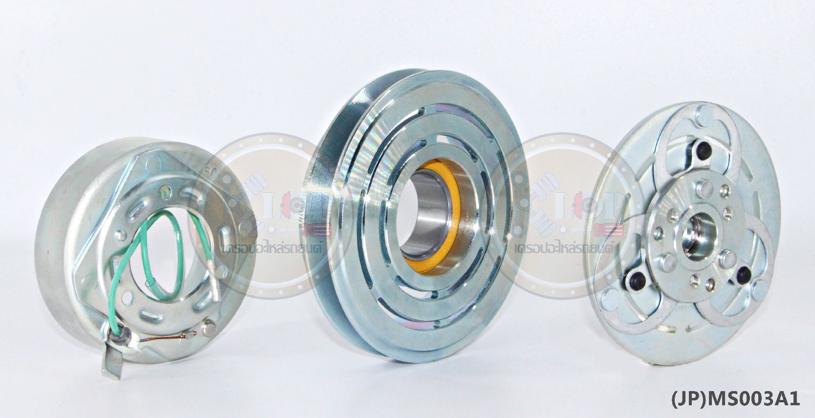 (JP)MS003A1-JP ชุดหน้าคลัทช์(Vinn) MITSUBISHI STRADA 2.8cc.125mm. 1A 24V. (ญี่ปุ่น)