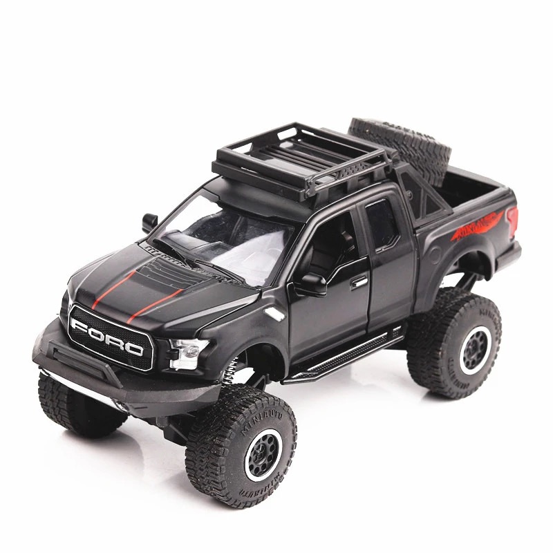 โมเดลรถเหล็ก Ford F150 Raptor big foot Scale 1:32 มีเสียงมีไฟ (ปลีก-ส่ง)