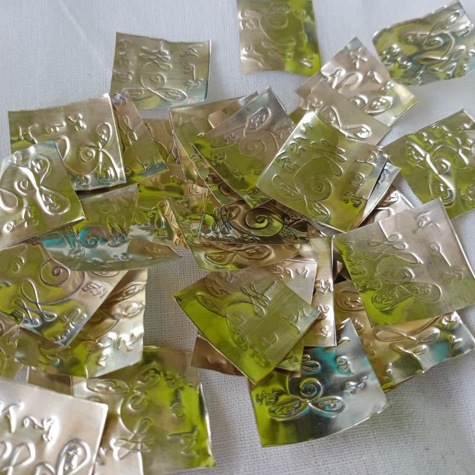 ตะกรุดตั้งตัวรุ่นสองดอกครู อาจารย์เขมร FL