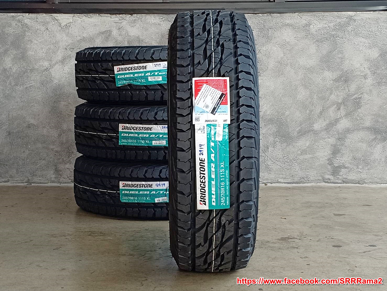 BRIDGESTONE DUELER A/T 697 245/70R16 ยางใหม่ปี19 เส้นละ 5,500 บาท