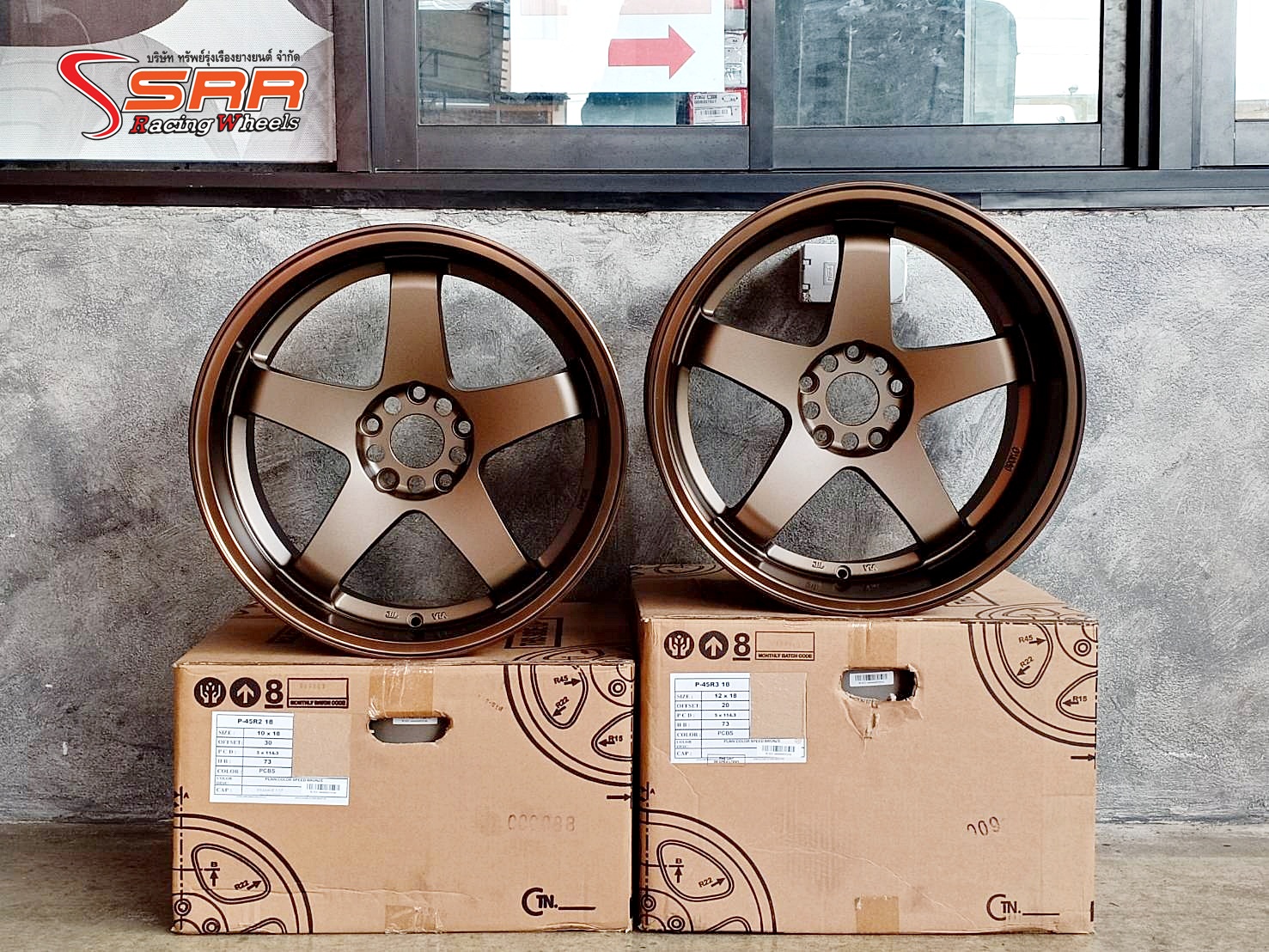 NISMO ROTA ขอบ18 หน้า10 หลัง12 5x114.3 ชุดละ 28,000 บาท
