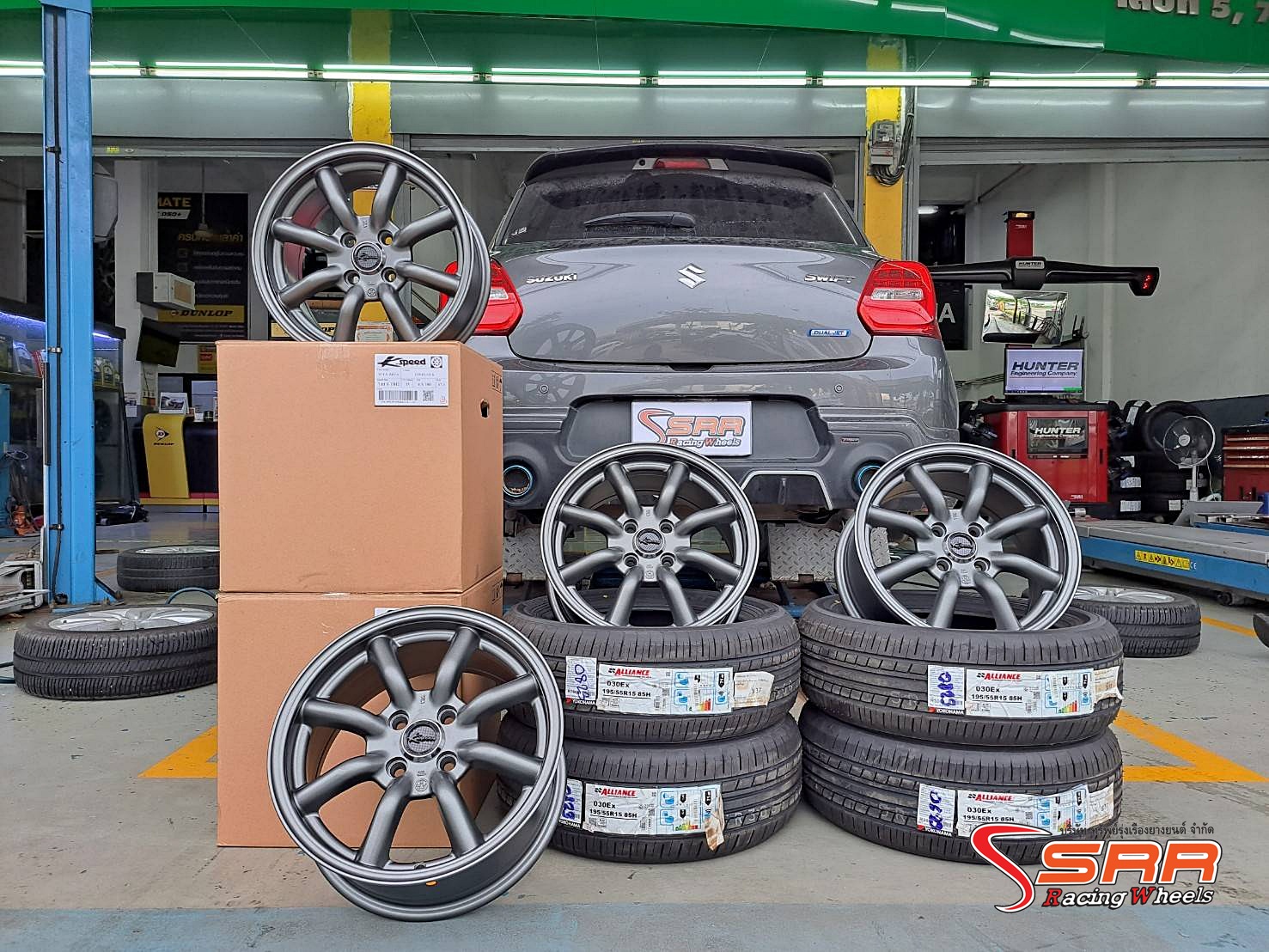 ล้อกล้วย WTA-211 ขอบ15x7 4x100 ET35 GM-FLAT-S
