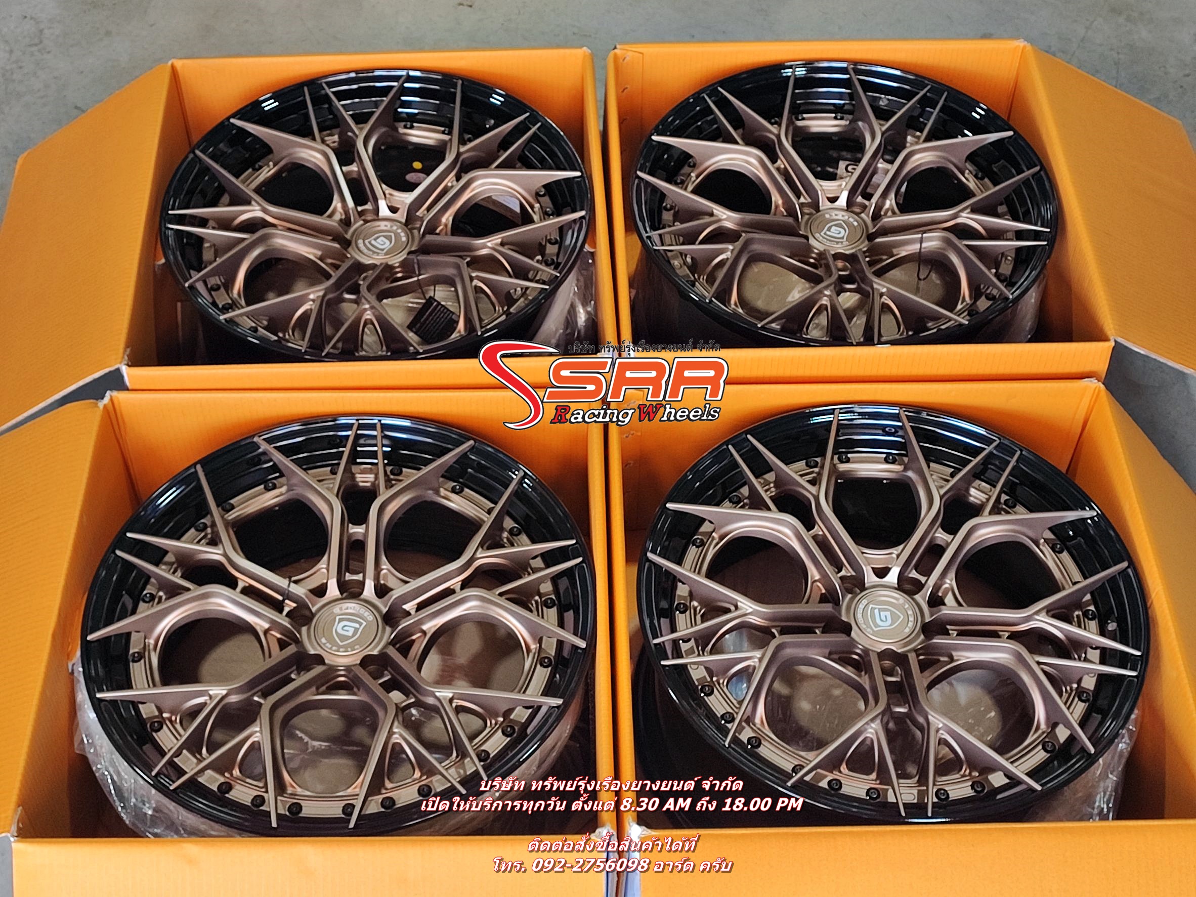 G-FORGED GF14 ขอบ20 5x112/114.3 BR-2 FLAT มีสินค้าพร้อมติดตั้ง