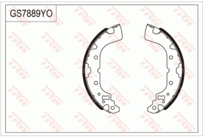 GS7889 ก้ามเบรกหลัง TRW : MITSU MIRAGE 1.2 '12