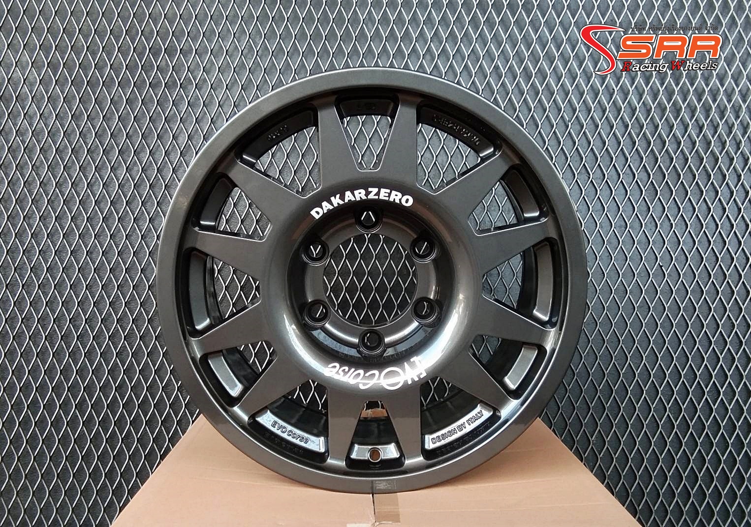 EVO-362 EVO-Corse ขอบ16 ET+10 6x139.7 GREY-D4
