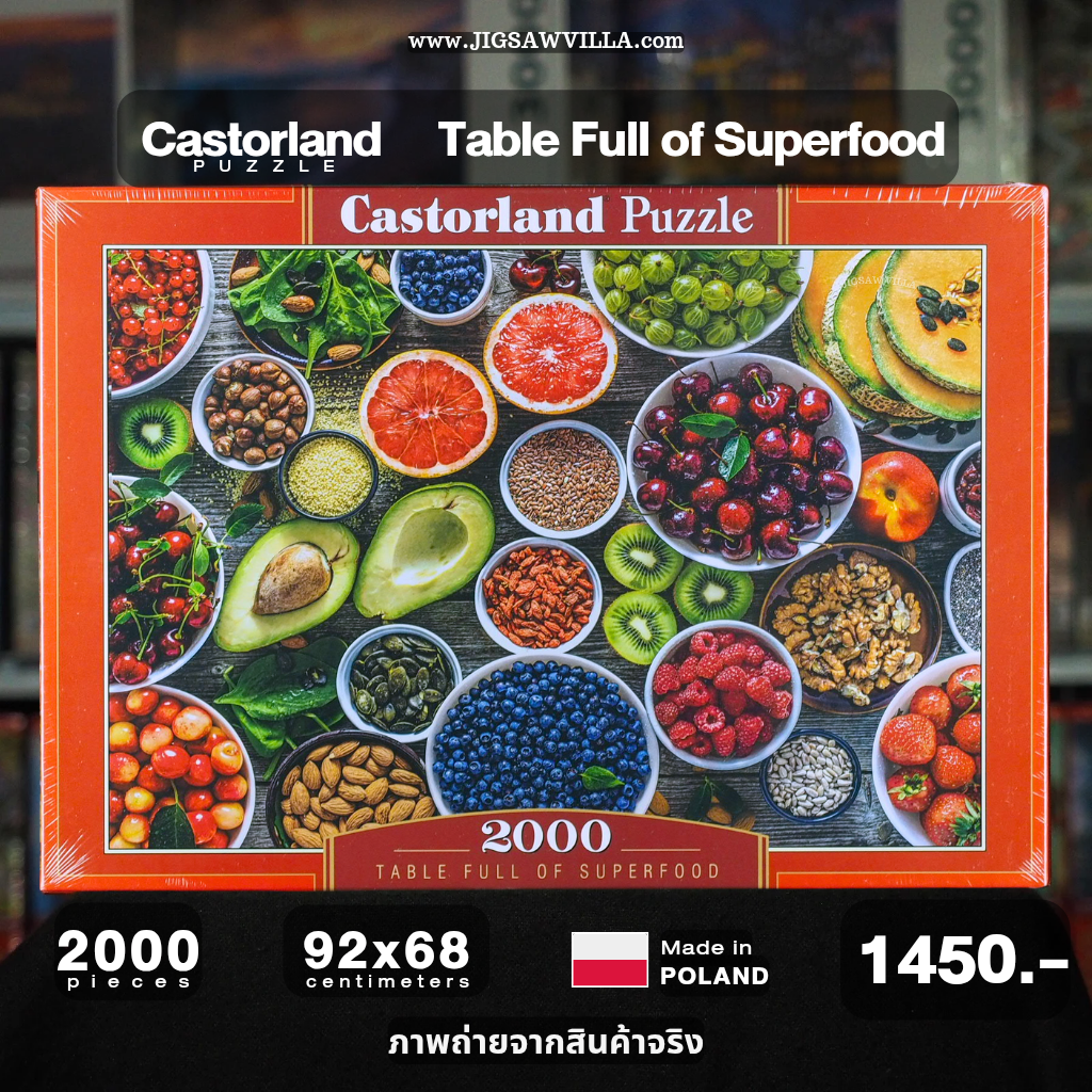 Castorland - Table Full of Superfood 2000 pcs.
