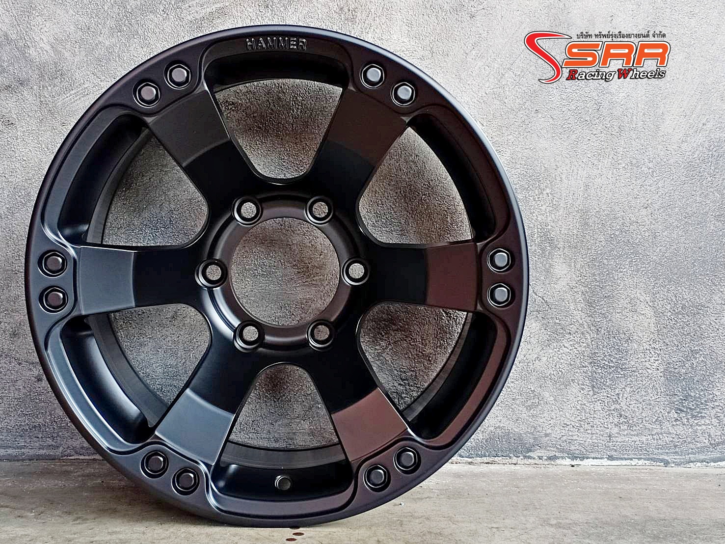 HAMMER H12 ขอบ16x8.5 6x139.7 ET+0 MB
