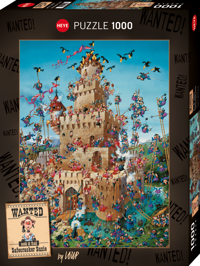 HEYE - WANTED! : Safecracker Suzie by Jean-Jacques Loup 1000 pcs.