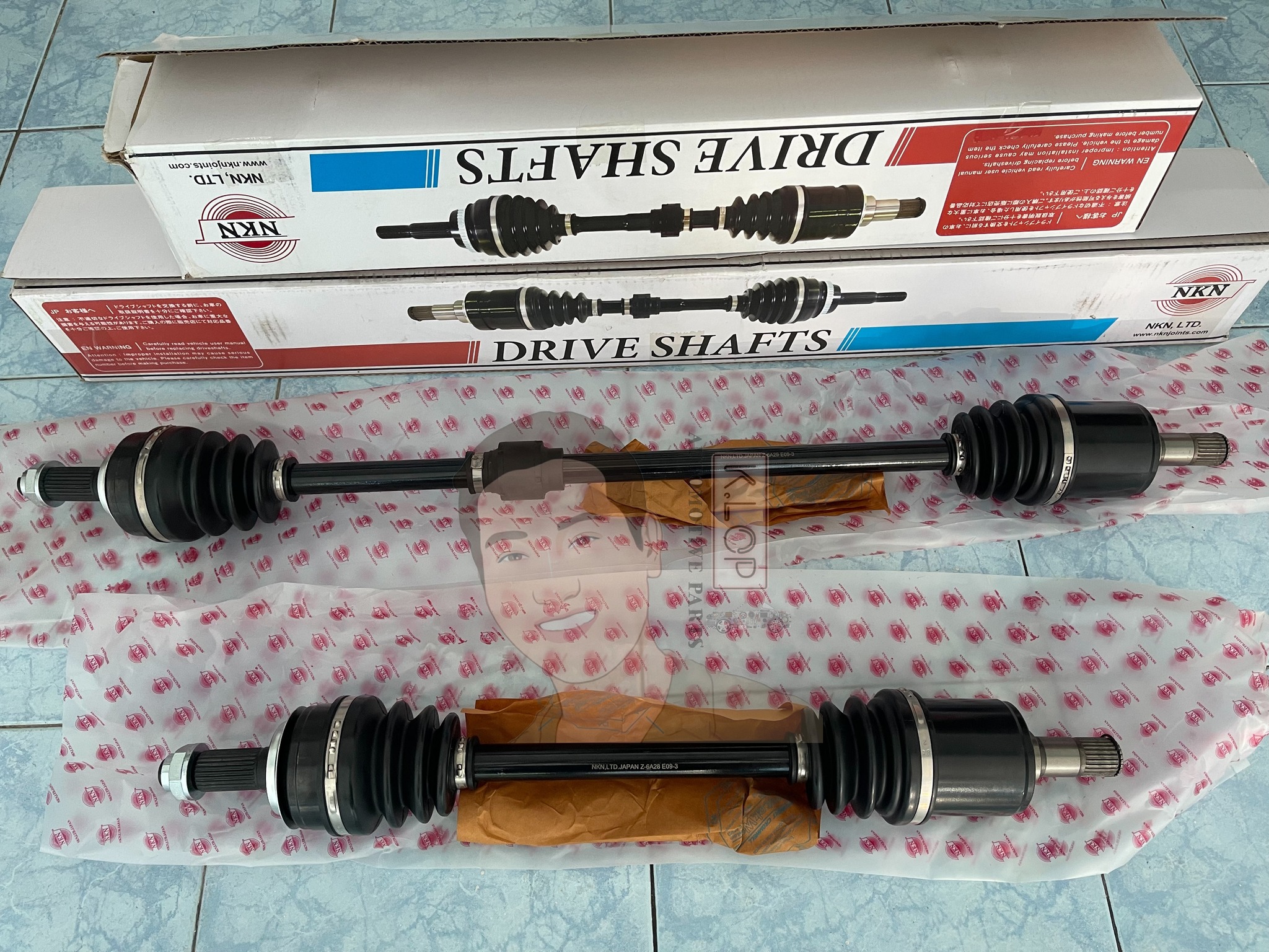 ชุดเพลาขับทั้งเส้น NKN (ซ้าย+ขวา) HONDA CIVIC FB