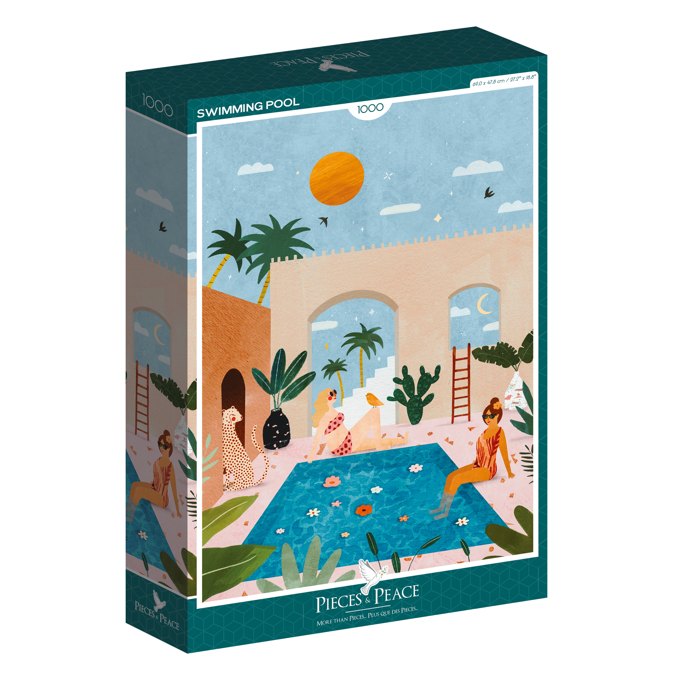 Pieces&Peace - Swimming Pool 1000 pcs.