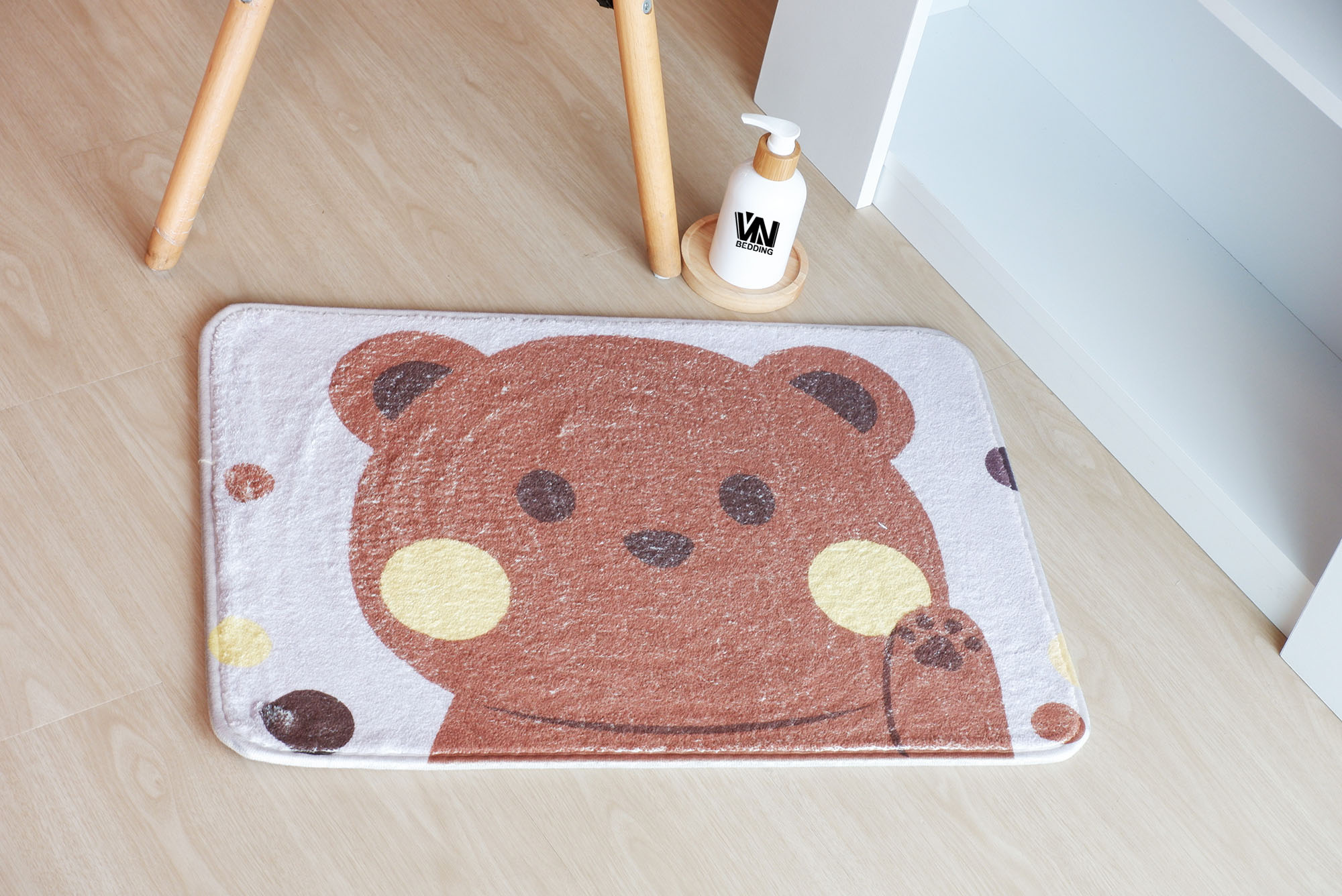 พรมเช็ดเท้านาโนลายการ์ตูน (10ผืน)