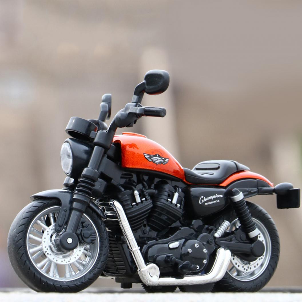 โมเดลรถมอเตอร์ไซค์ บิ๊กไบค์ Scale 1:14 มีเสียงมีไฟ (ปลีก-ส่ง)