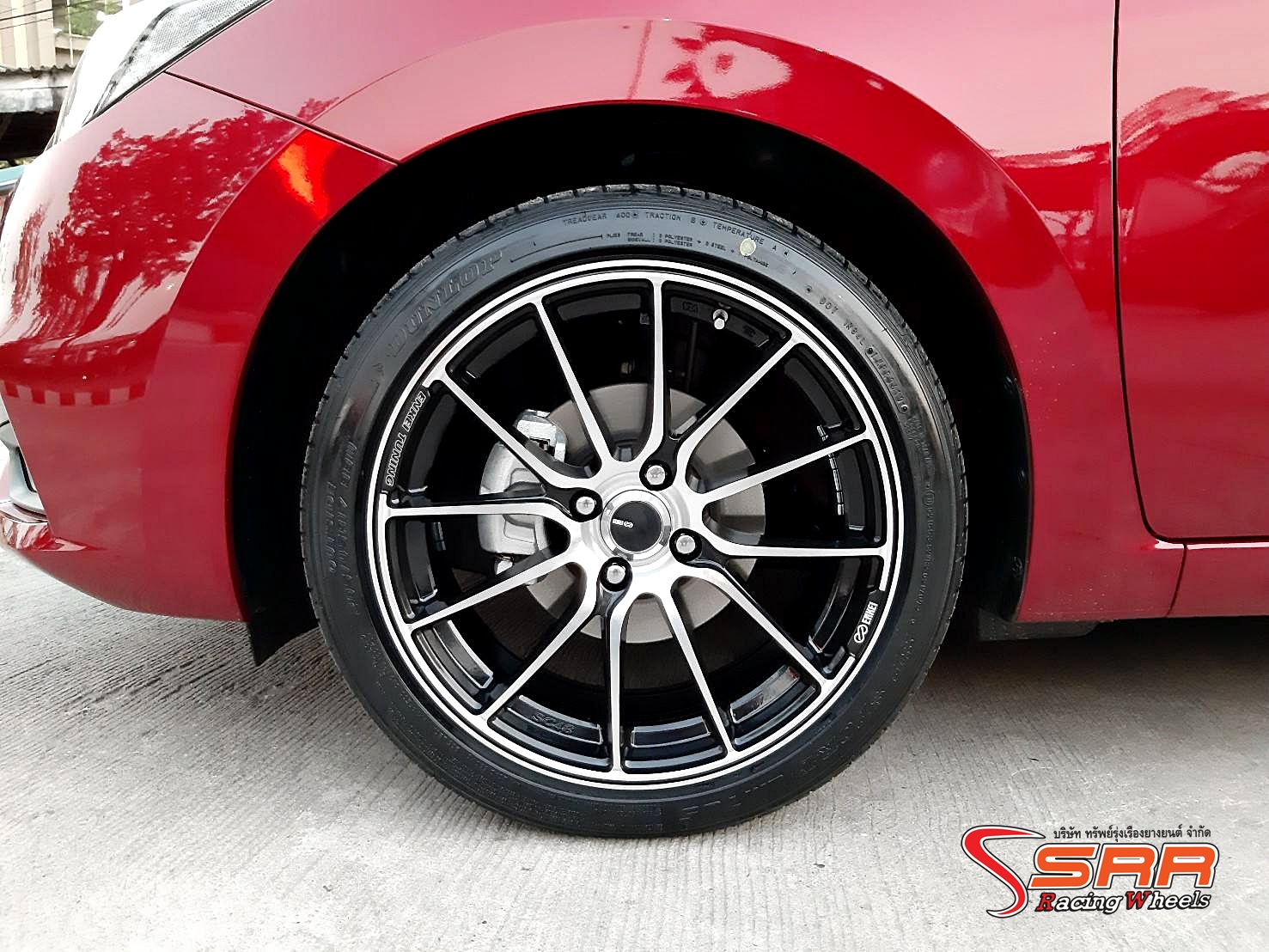 ENKEI TUNING SC48 ขอบ17 ET38 4x100 GBQR2FP