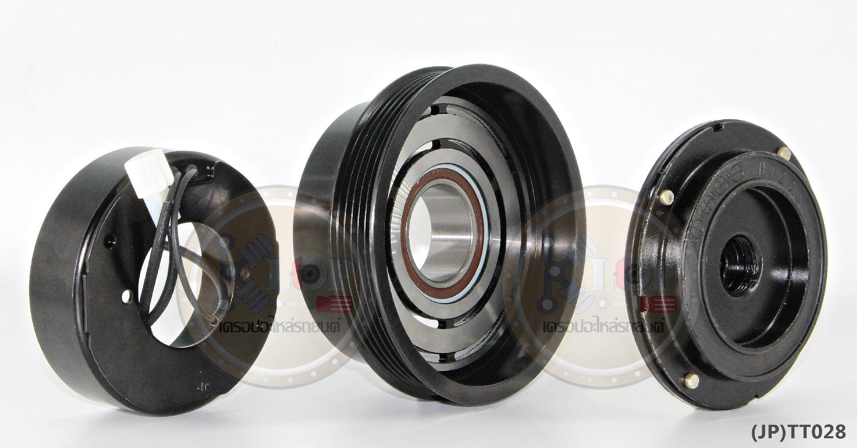 (JP)TT028-JP ชุดหน้าคลัทช์(Vinn) Toyota COROLLA 2E 138mm. 4PK 12V.(ญี่ปุ่น)