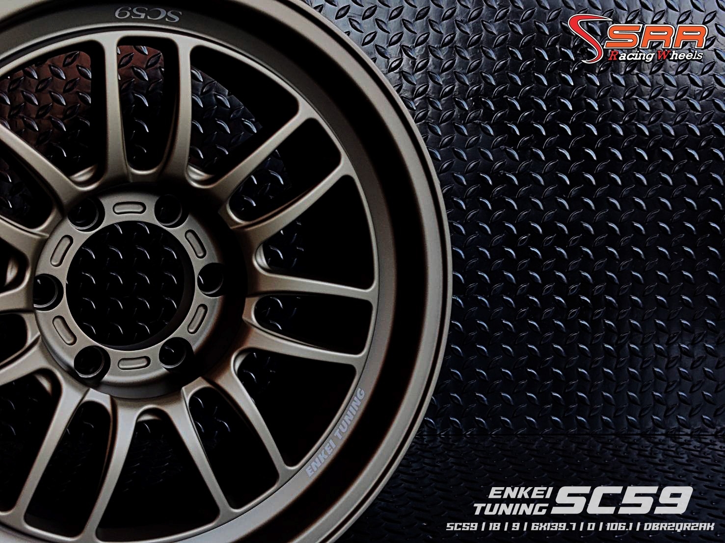ENKEI TUNING SC59 ขอบ18 6H139.7 ET0 DBR2QR2AK ราคาพิเศษ