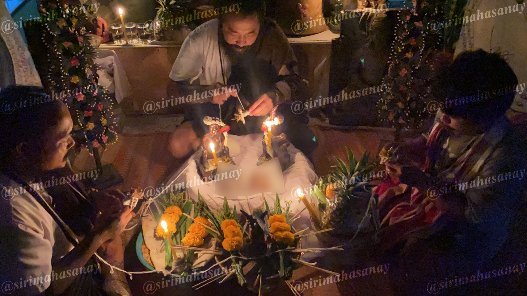 พิธี เสกหมู่รวมวิชา เขมร อิสลาม ธรรมบันลุ