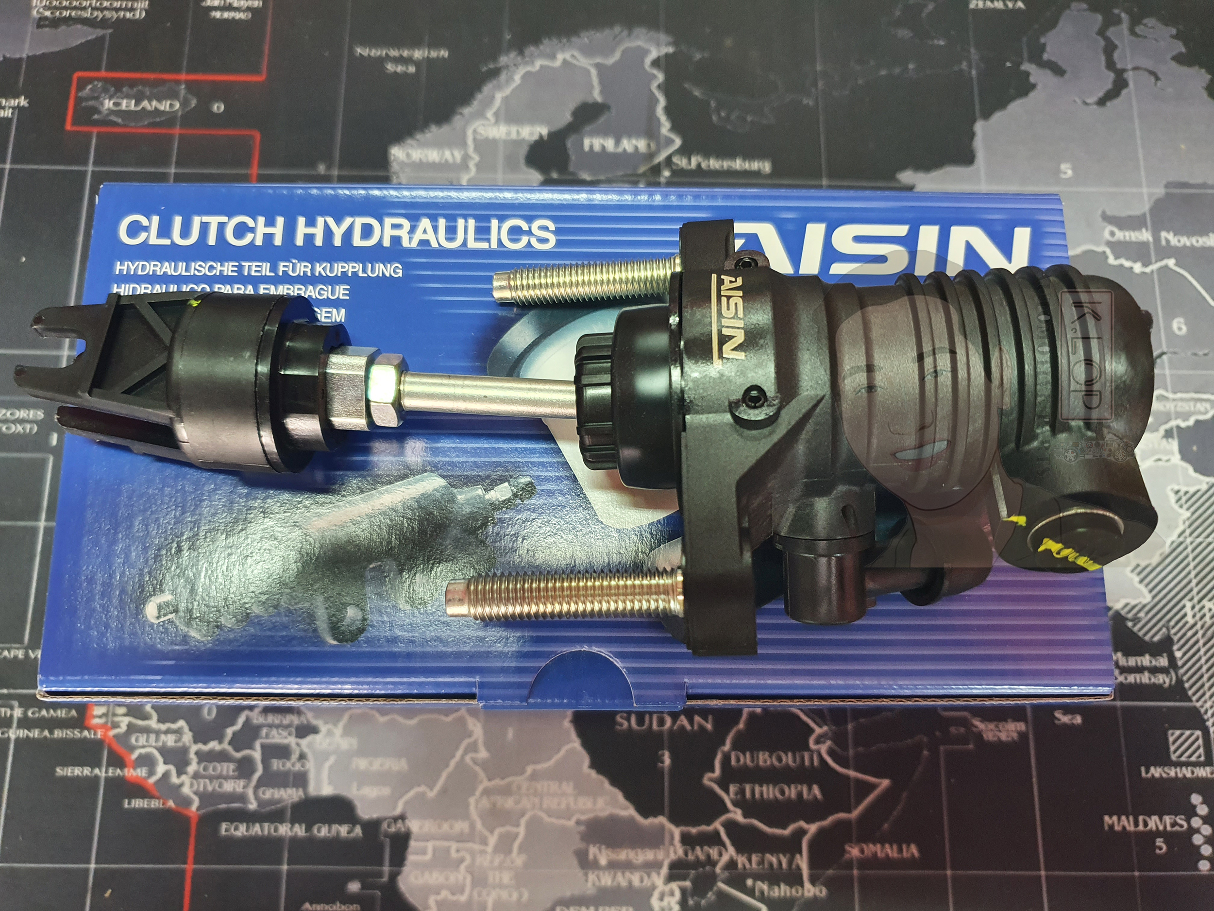 CMTS-011 แม่ปั้มคลัทช์บนแท้ AISIN : TOYOTA REVO