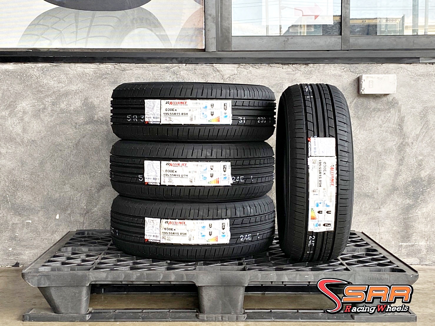 YOKOHAMA ALLIANCE 030Ex 195/55R15 ยางใหม่ปี20 ลดราคาพิเศษ
