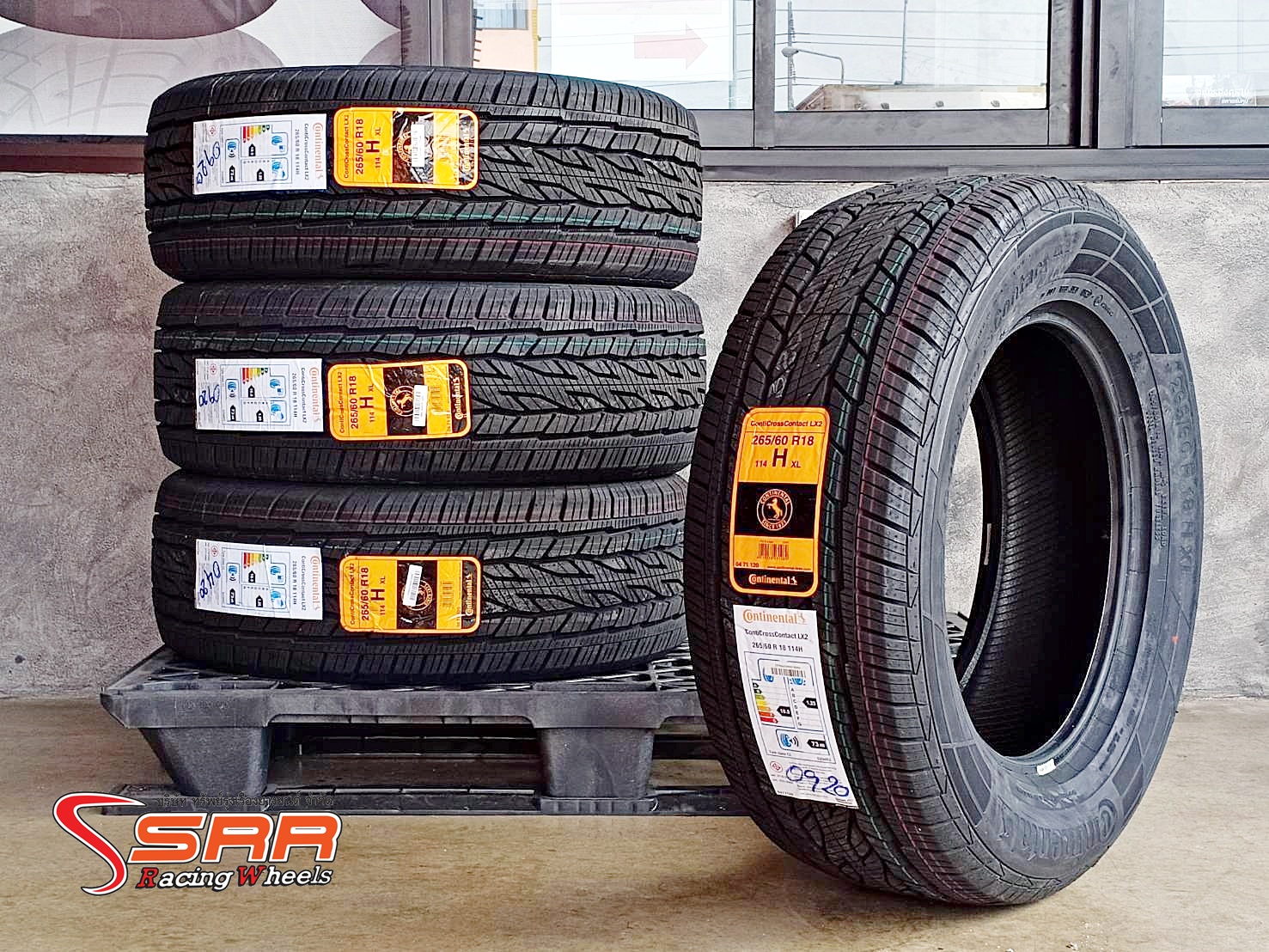 Continental ContiCrossContact LX2 265/60R18 ยางใหม่ปี20 ราคาพิเศษ