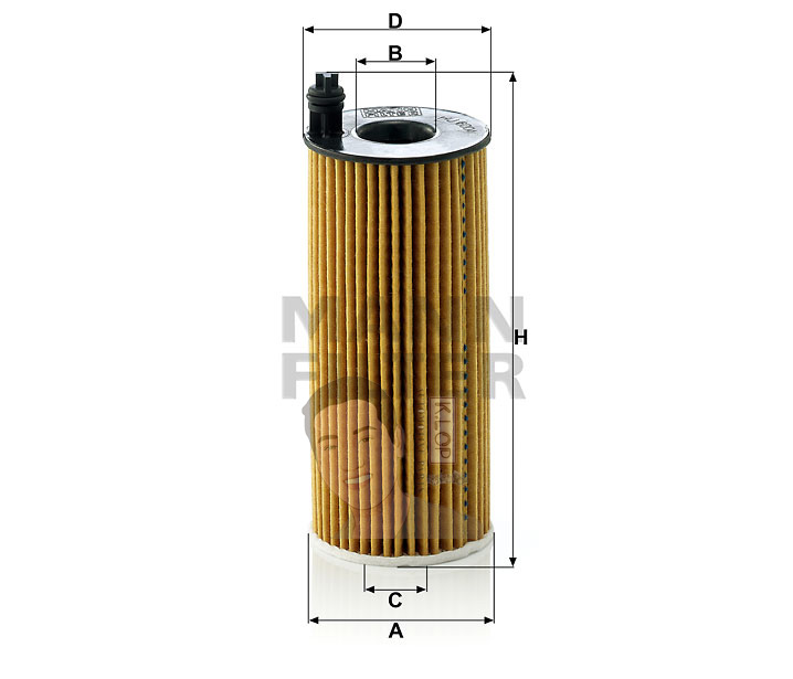 HU6004X ไส้กรองเครื่อง(MINI) Mini COOPER II,CLUBMAN,COUNTRYMAN,ROADSTER '06-' /Mini One II,CLUBMAN,COUNTRYMAN '07-' (1.6 R55/R56/R57/R58/R60) เครื่องยนต์ N47C16A ,N47D20C ,N47C20A (MANN-FILTER แท้นำเข้ายุโรป)
