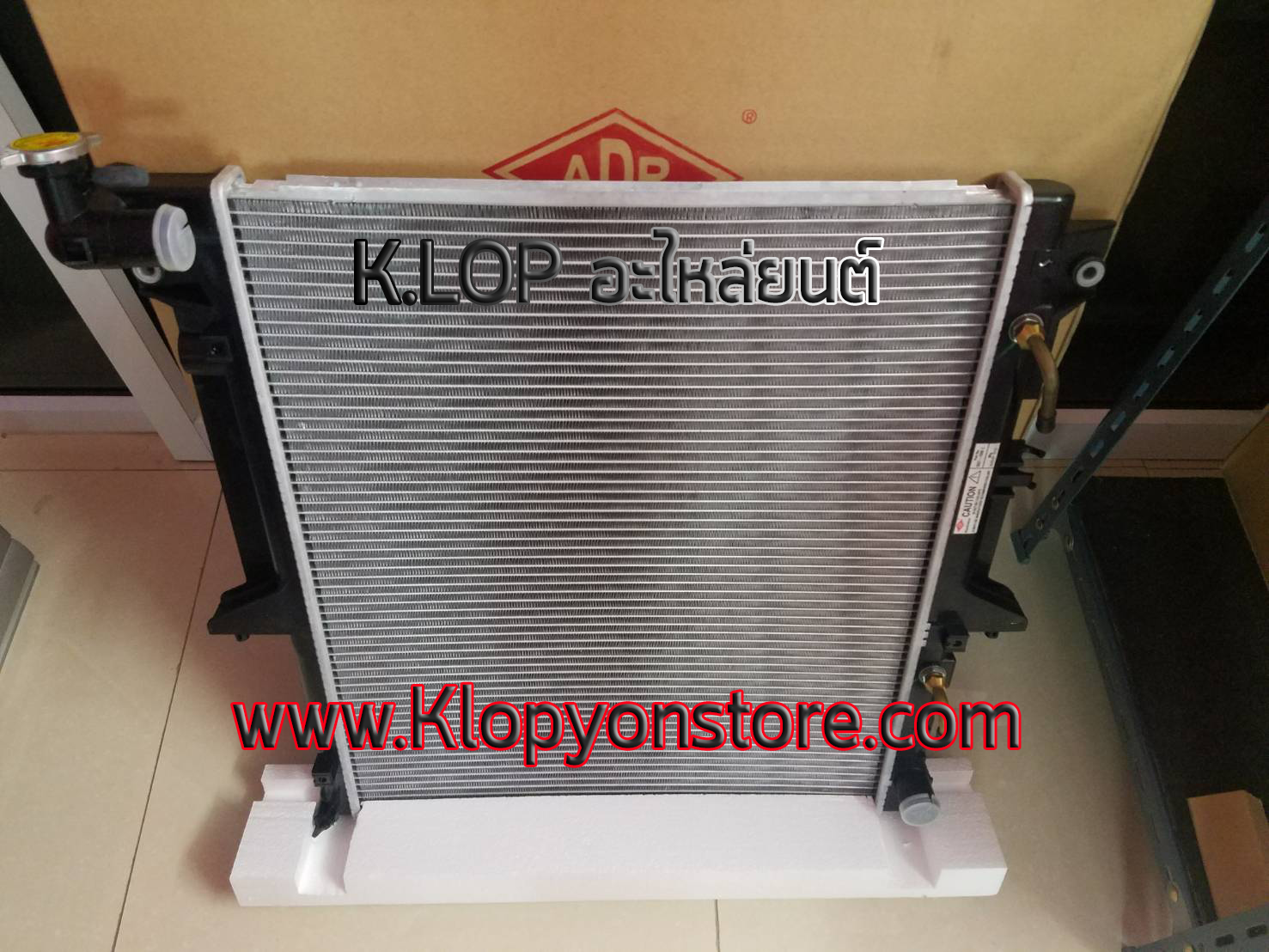 แผงหม้อน้ำ ADR ( MITSUBISHI Triton'06-'14 (3.2) A/T )*ราคารวมจัดส่ง