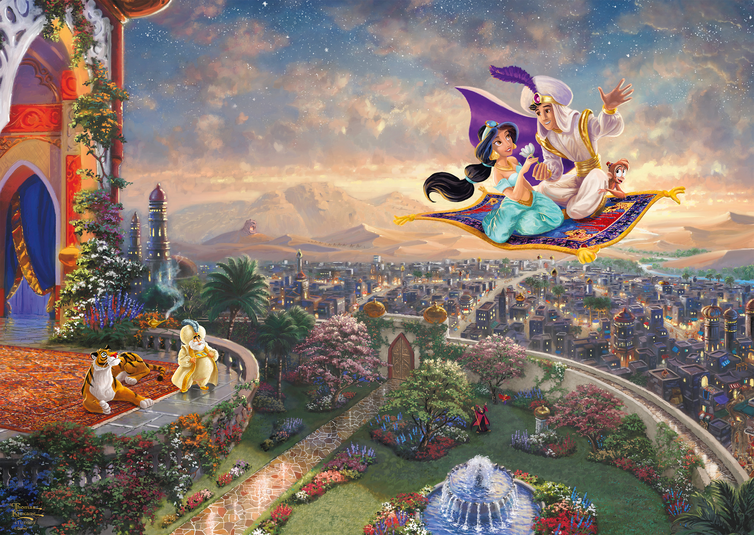Schmidt - Disney : Aladdin by Thomas Kinkade 1000 pcs.