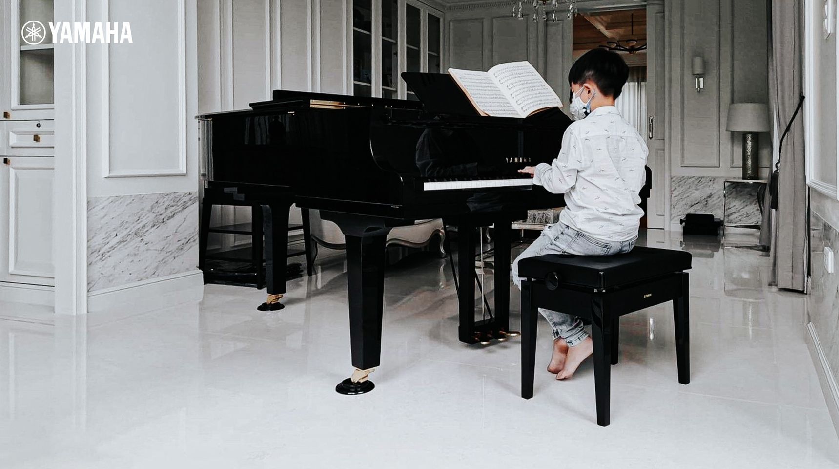 Yamaha Piano แกรนด์เปียโนรุ่น C3X PE [Made in Japan] Grand Piano 🎌
