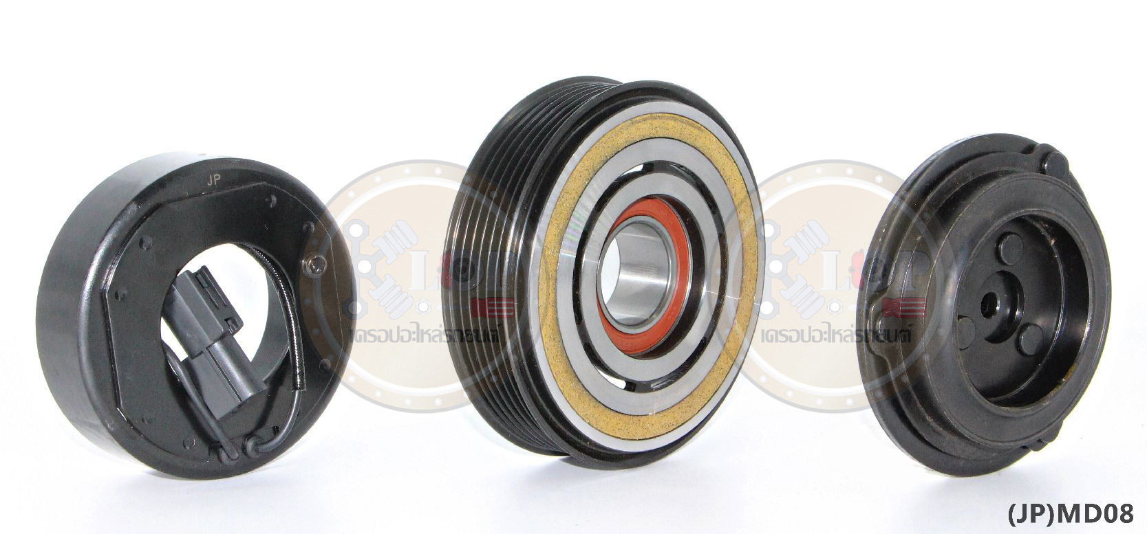 (JP)MD08-JP ชุดหน้าคลัทช์(Vinn) MAZDA 3 ปี2014 ,CX5 (Sky activ) (ญี่ปุ่น) 115mm. 6PK 12V.
