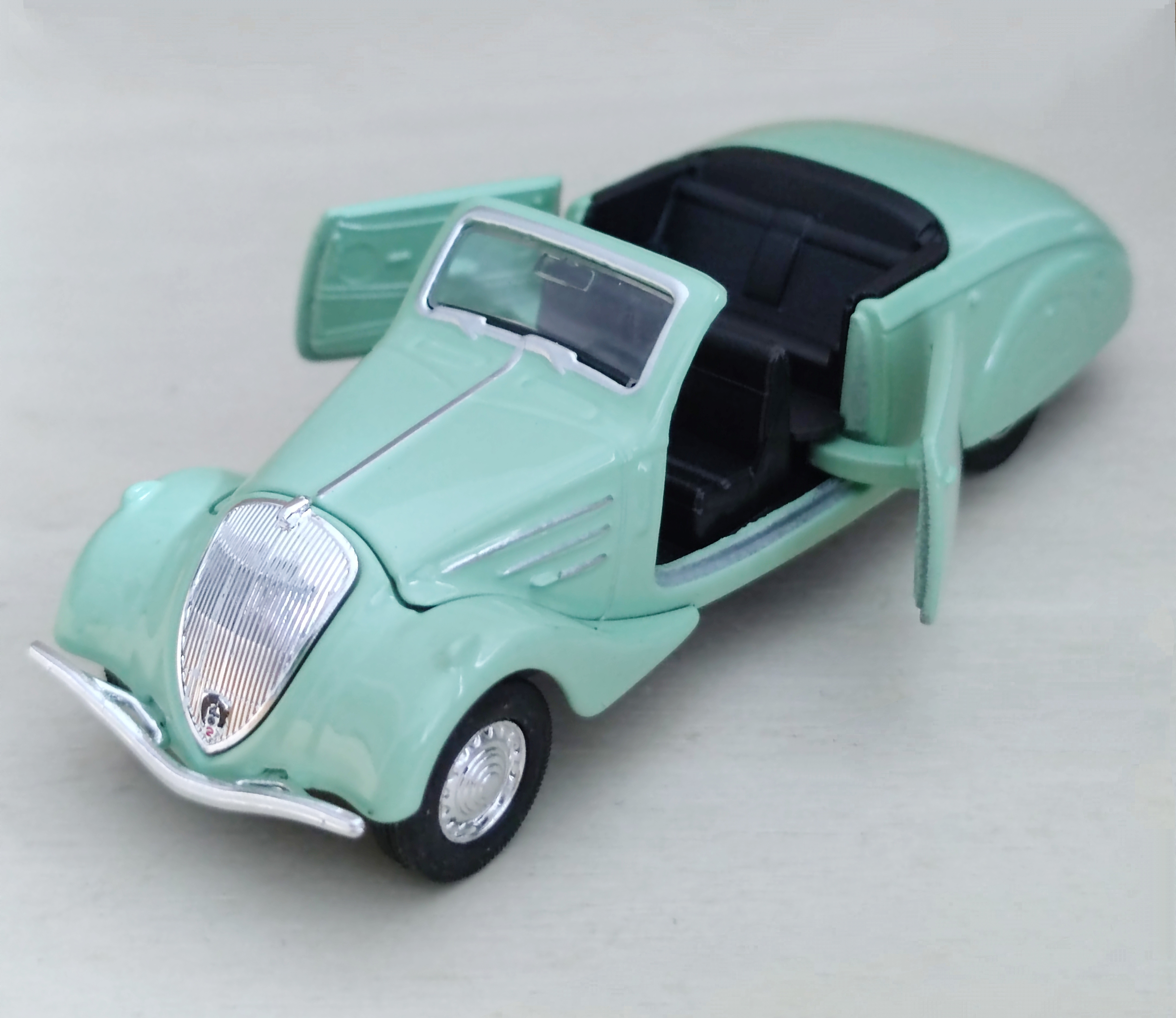 1938 Peugeot 402 โมเดลรถเหล็ก Old Timer Automobile Vintage Collection (ปลีก-ส่ง)