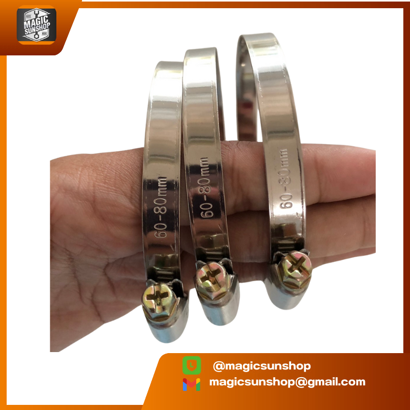 925587 Clamps SUS201 Dia.60-80mm
