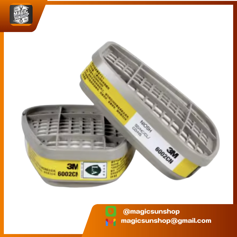 925013 3M Filter Cartridge 6002CN (2 pieces)