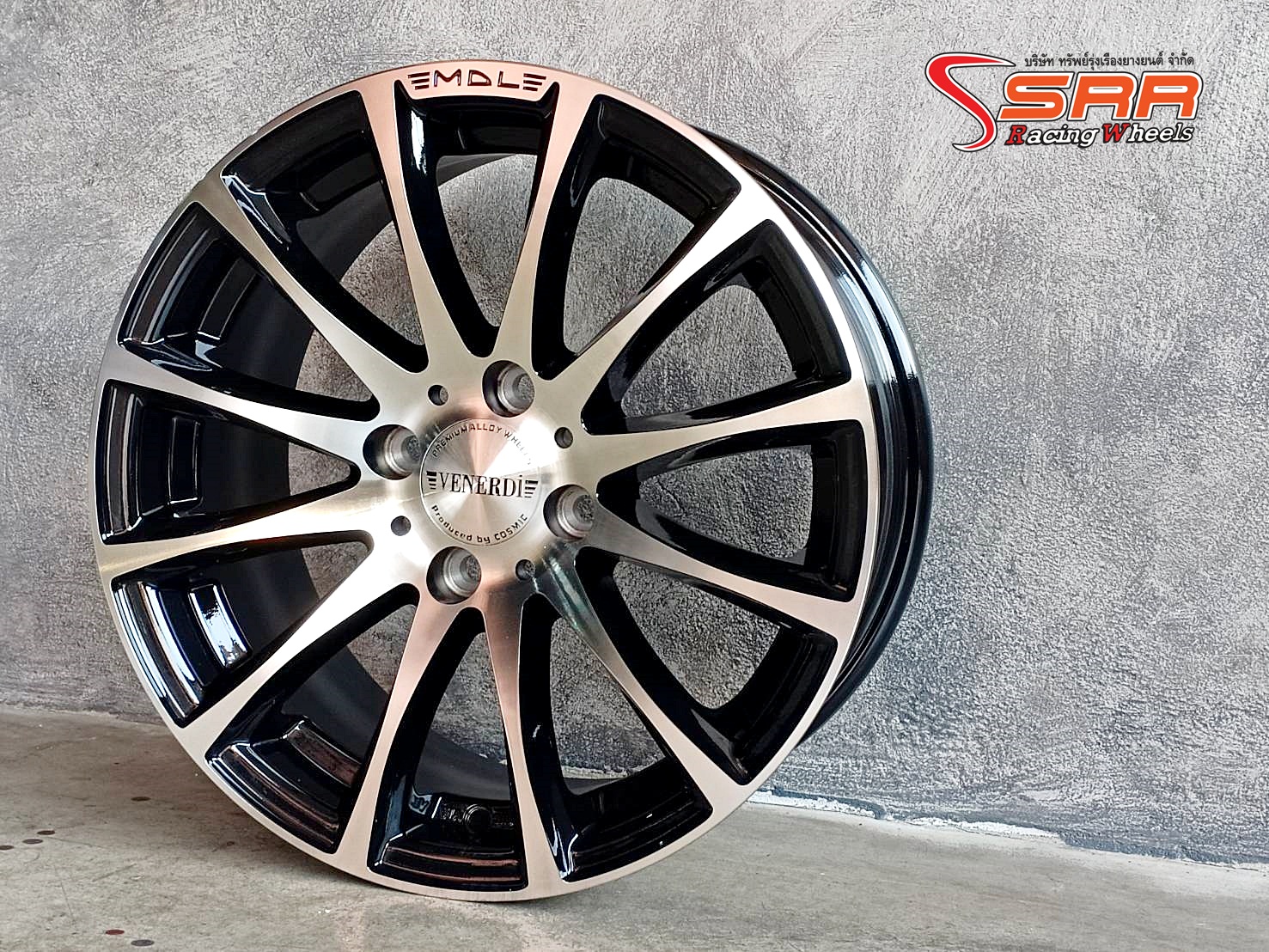 VENERDI MF-1092 ขอบ15 ET+38 4x100 BFP