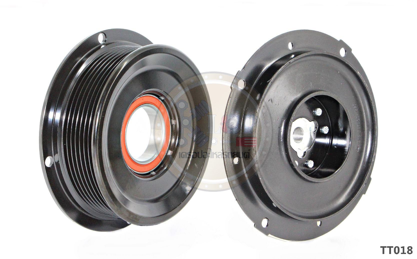 TT018 ชุดหน้าคลัทช์(Vinn) Toyota COMMUTER(2.7L) ,CAMRY(2.0L) 6SEU17C 115mm. 7PK 12V.