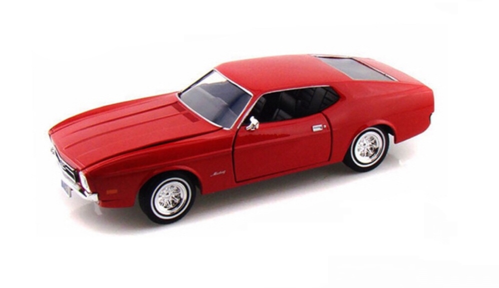 1971 Ford Mustang Sportsroof scale 1:24 โมเดลรถเหล็ก (ปลีก-ส่ง)