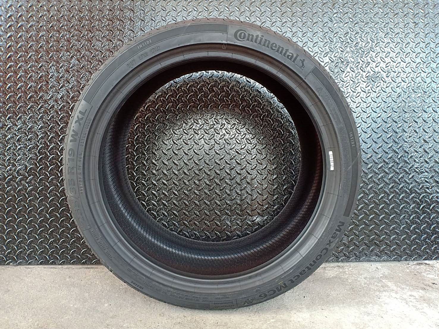 CONTINENTAL MC6 255/35R19 ยางปี19 ราคาเส้นละ 6,900 บาท