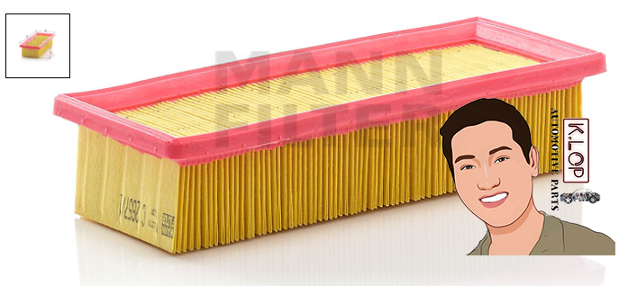 C2657/1 ไส้กรองอากาศ FIAT PUNTO I (176), LANCIA (OE: 71736125) : MANN-FILTER แท้นำเข้ายุโรป