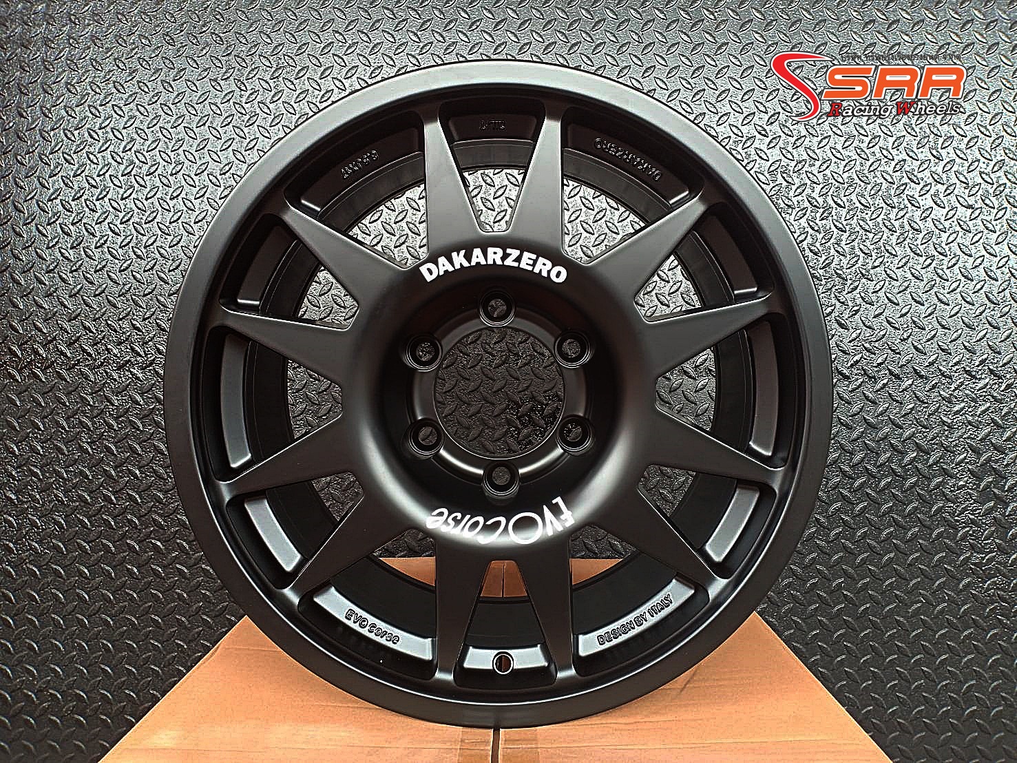 EVO-461 EVO-Corse ขอบ17 ET+20 6x139.7 BLACK FLAT