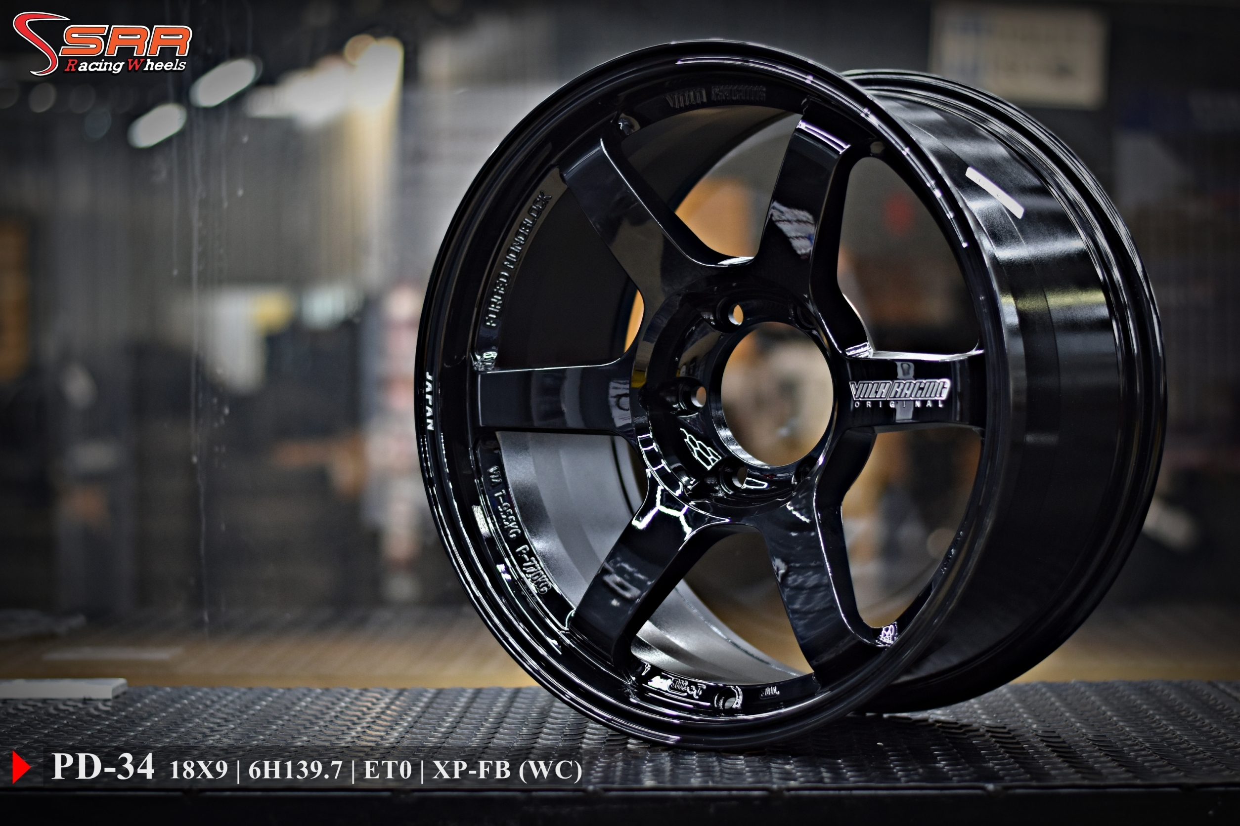 PREDATOR PD-34 TE37 ขอบ18 6H139.7 ET0 XP-FB (WC)