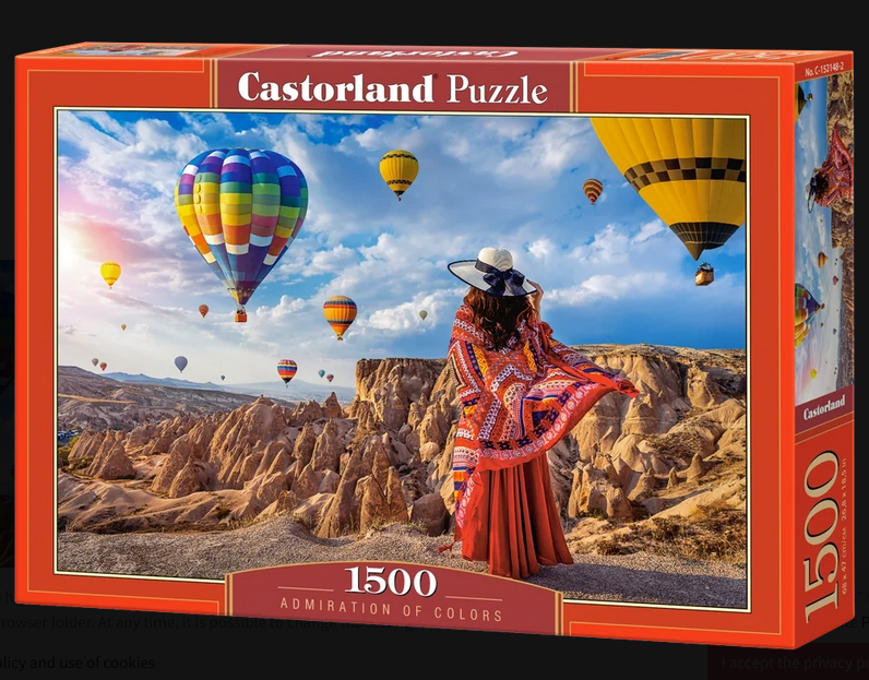 Castorland - Admiration of Colors 1500 pcs.