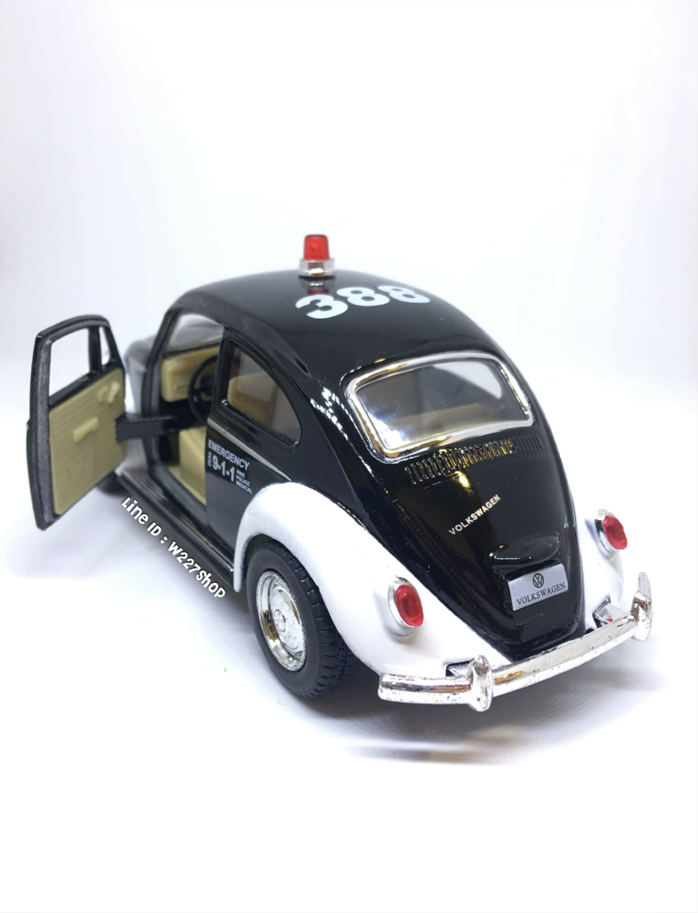 โมเดลรถเหล็ก รถตำรวจ (ปลีก-ส่ง)