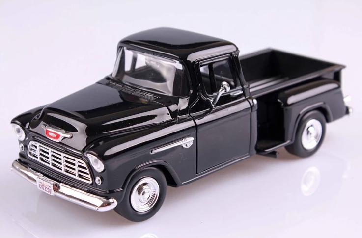 1955 Chevy 5100 Stepside โมเดลรถเหล็ก scale 1:24 (ปลีก-ส่ง)