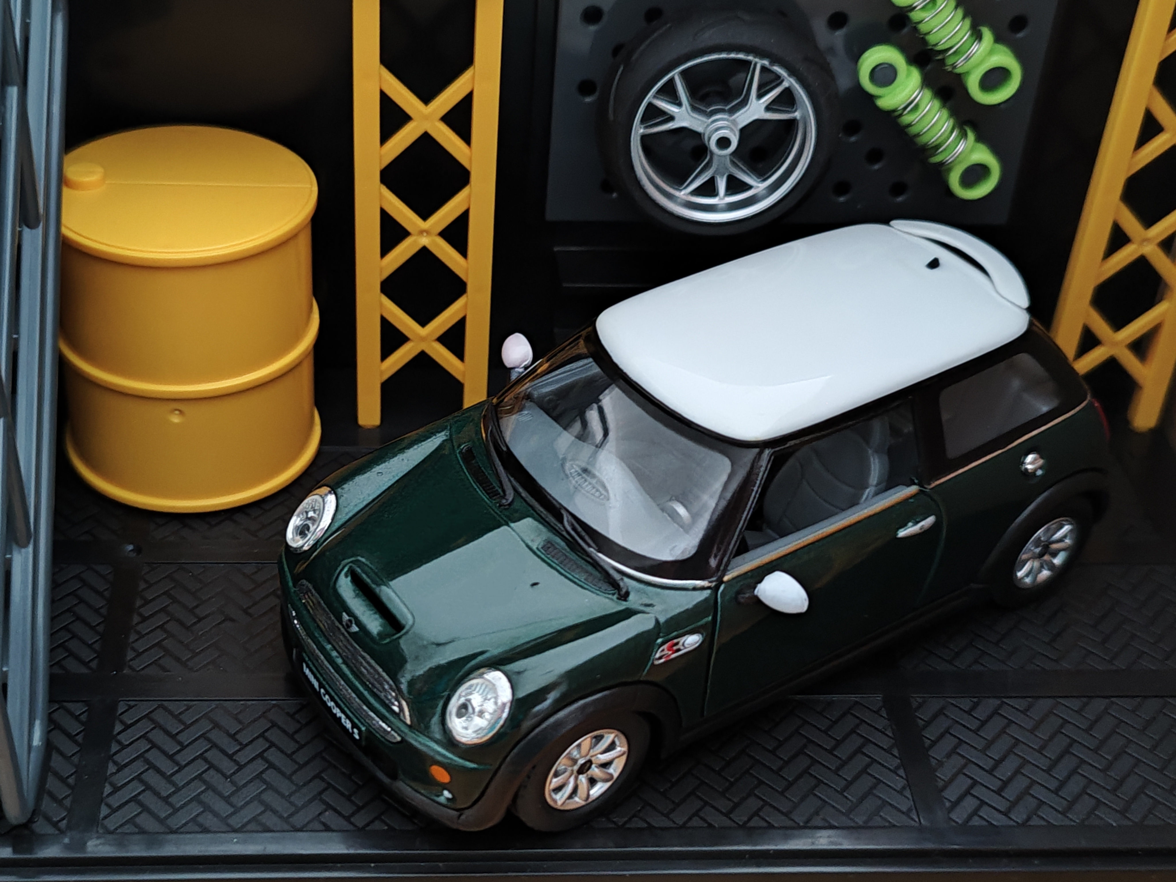 โมเดลรถเหล็ก Mini Cooper S (ปลีก-ส่ง)