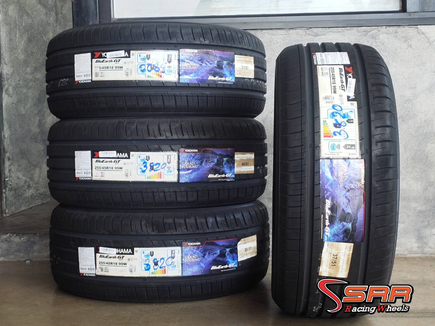YOKOHAMA BluEarth-GT AE51 255/45R18 ยางญี่ปุ่น ลดราคาพิเศษ