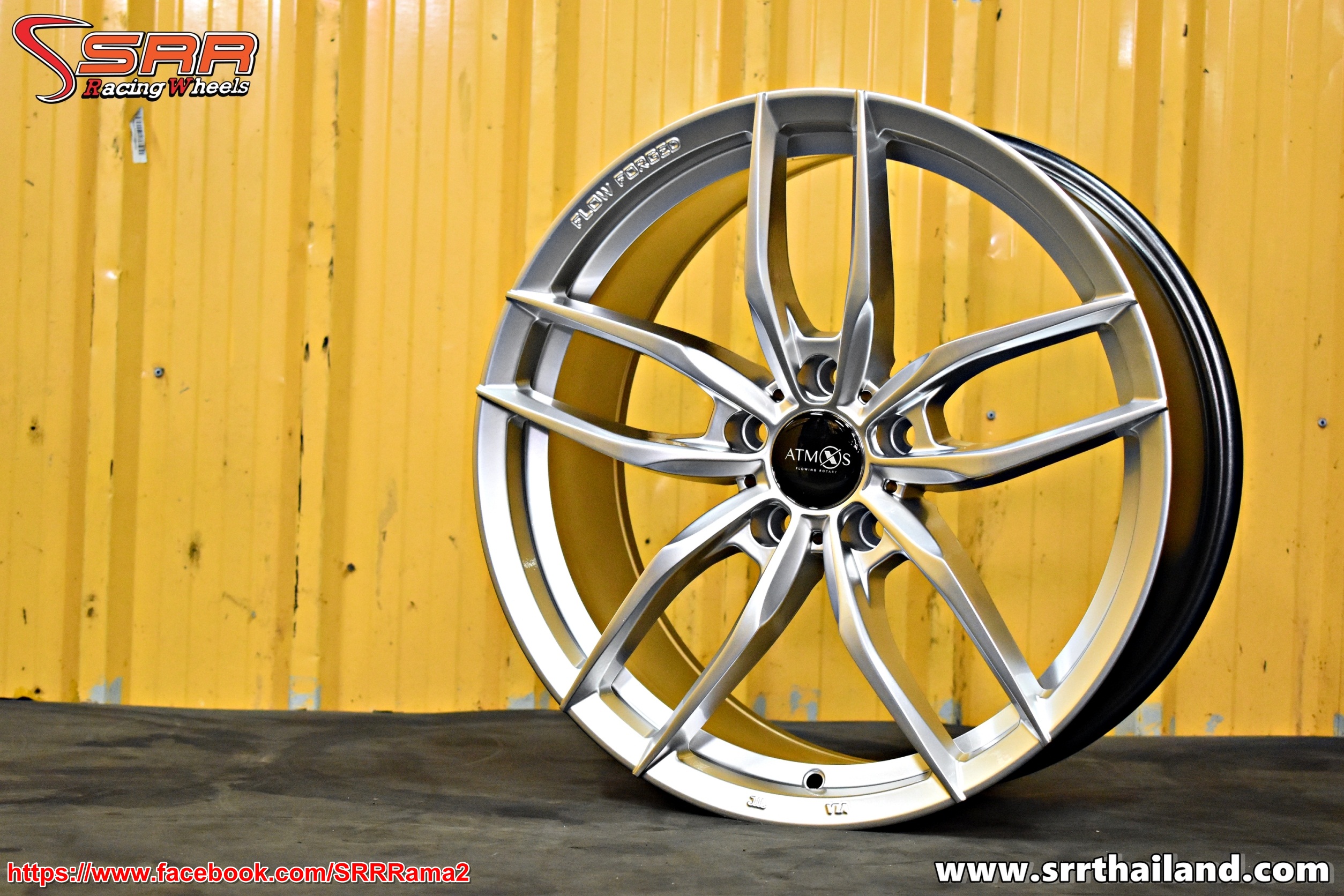 VOSSO L229 FlowForming ขอบ18 ET+35 5x114.3 SPARKLE SILVER