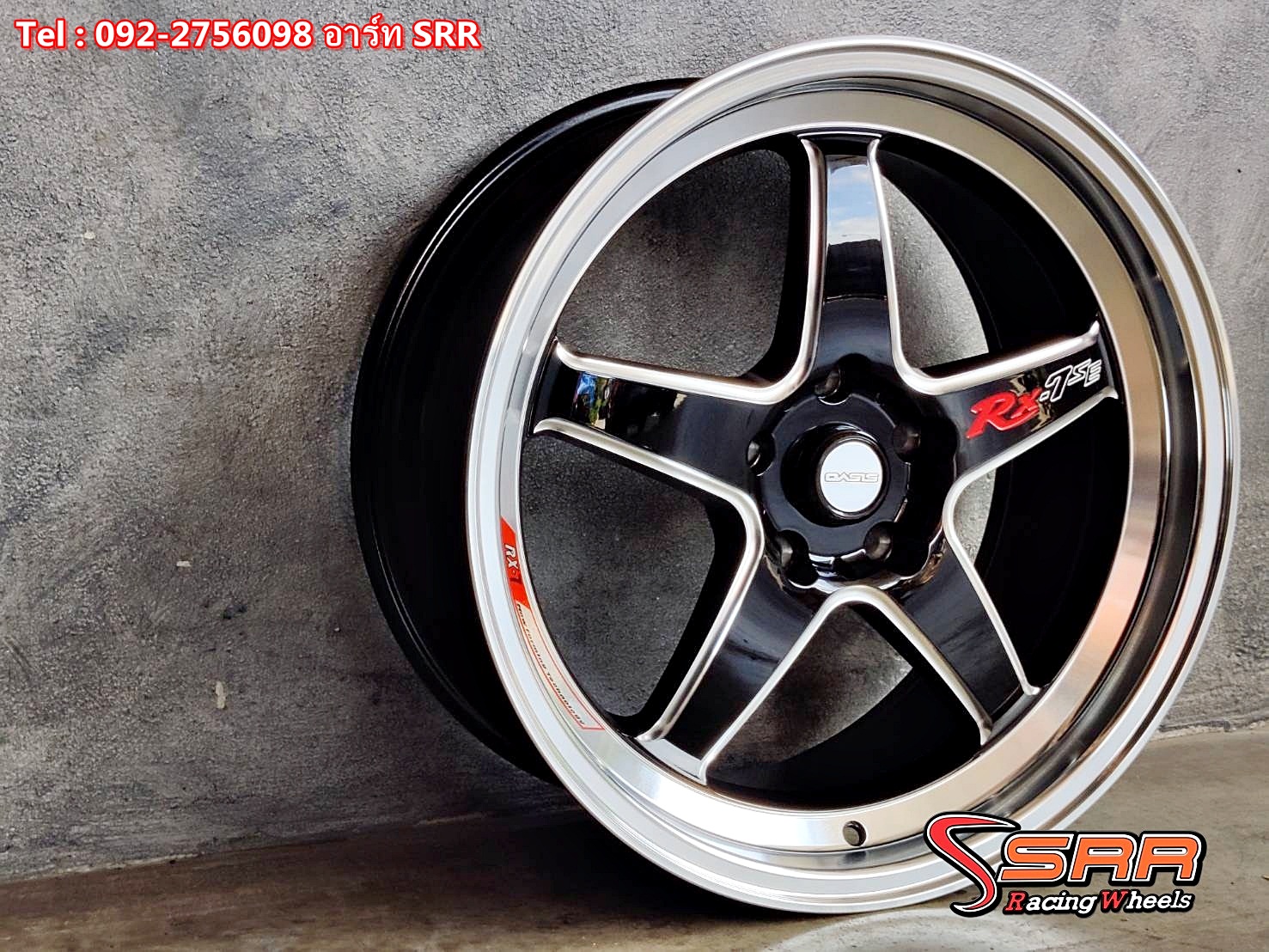 OASIS BB15-X ขอบ18 5H114.3 ET35 GBLP+M+RX7SE ราคาพิเศษ