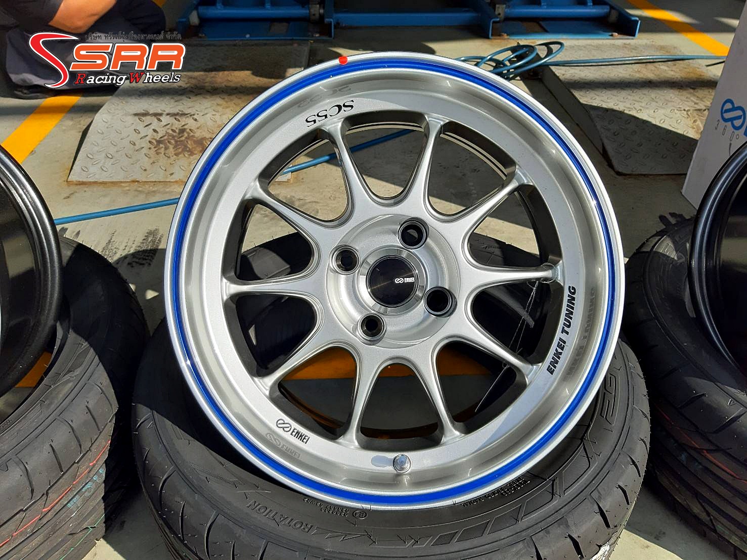 ENKEI TUNING SC55 15x7 ET+28 4x100 GHB1QR2DKB6LK