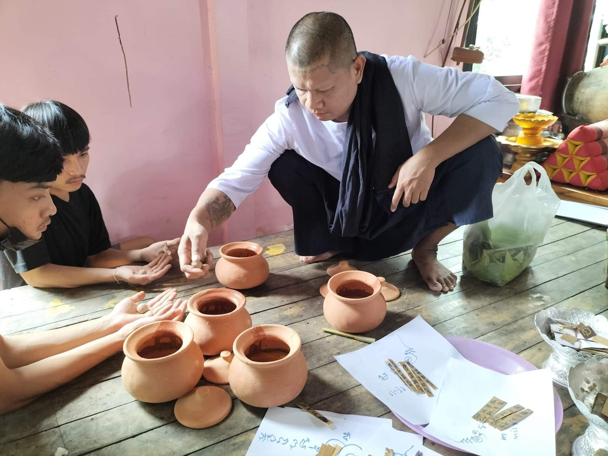 วัวธนูอาคม (โกบาสนาเตะ) อาจารย์เขมร