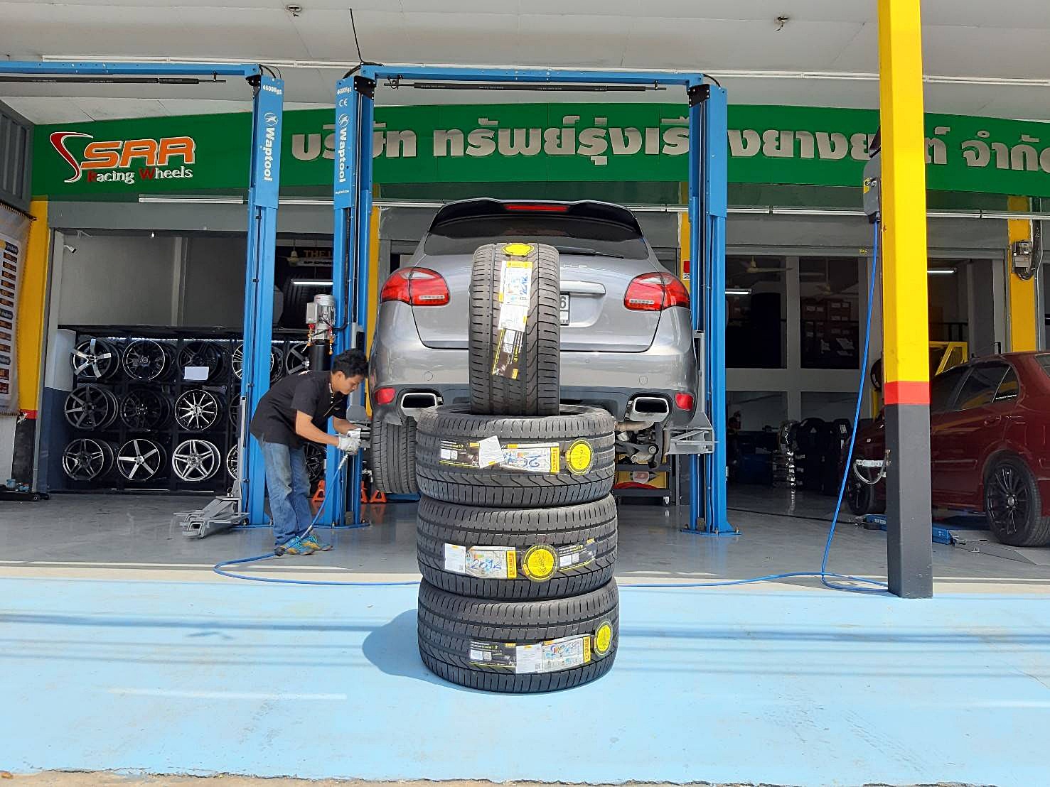 PIRELLI P ZERO N1 295/35R21 ยางปี21 สำหรับใส่รถPorsche ราคาพิเศษ